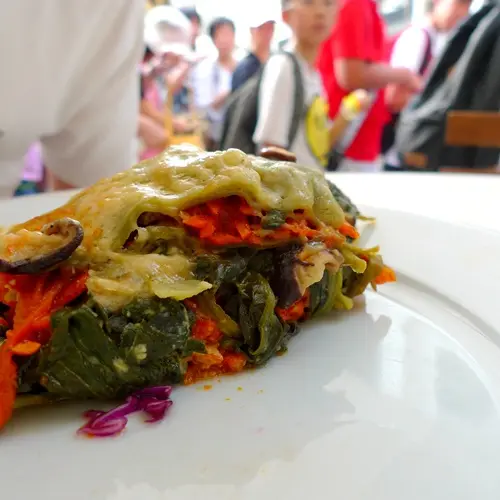 芝士千層闊麵也十分不錯,如早前其他食評中提及用上了「菜乾」,若果再多一點菇菌類會更喜歡呢 :P