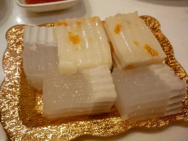 香芒椰汁糕+椰汁大菜糕