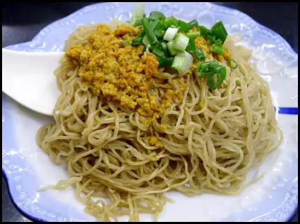 蟹黃撈麵