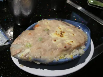 白汁吞拿魚焗飯