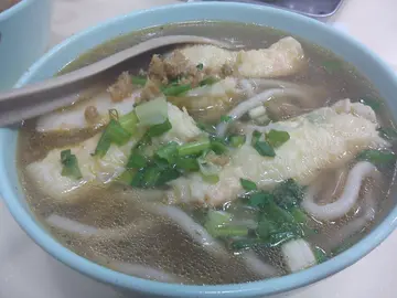 炸蝦卷魚麵 ($20)