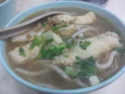 炸蝦卷魚麵 ($20)