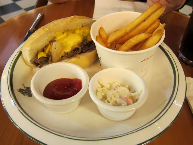 半份芝士和牛漢堡set