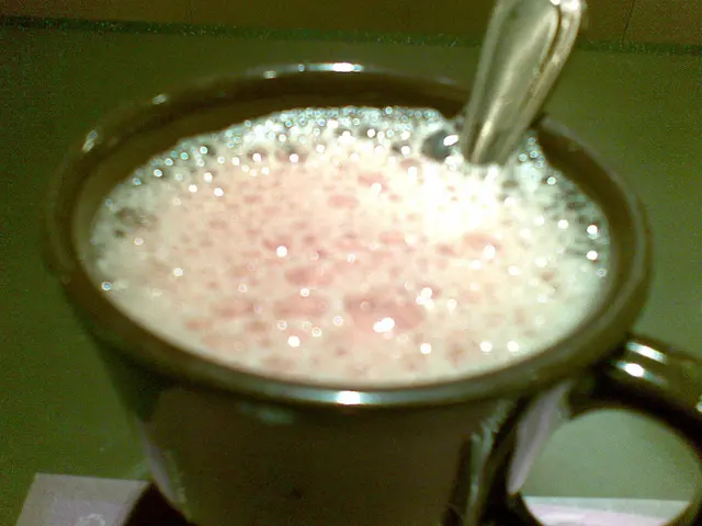 熱奶茶近鏡