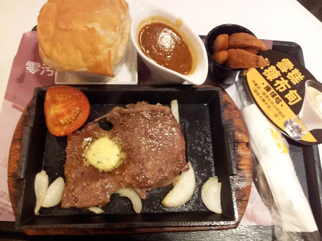 2011大家樂紐西蘭爵士牛扒鐵板餐$48^o^