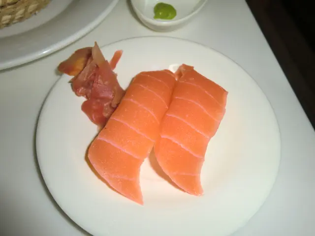 三文魚壽司 (更係素架啦!)