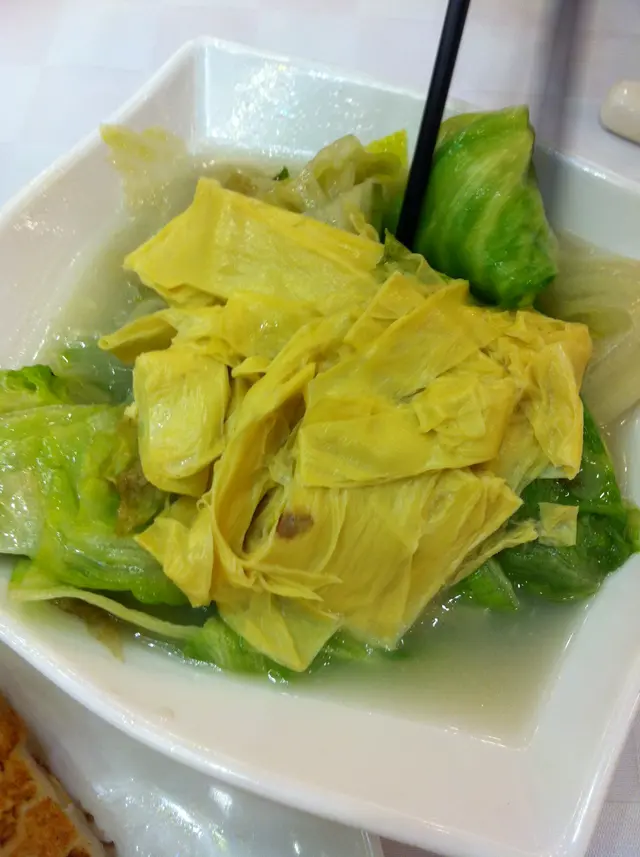 腐竹生菜