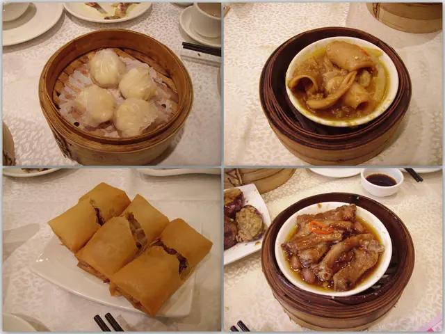 食物:富臨蝦餃皇,咖喱蒸魷魚,芋絲炸春卷,鮑汁蒸鴨掌