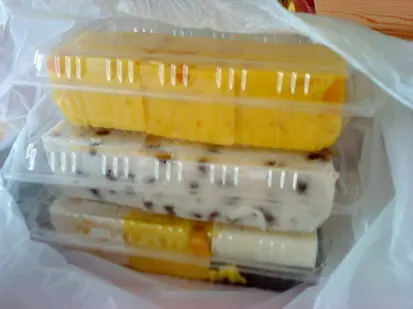 臨走前買下3盒糕點~糕點質素幸好仍是好吃~