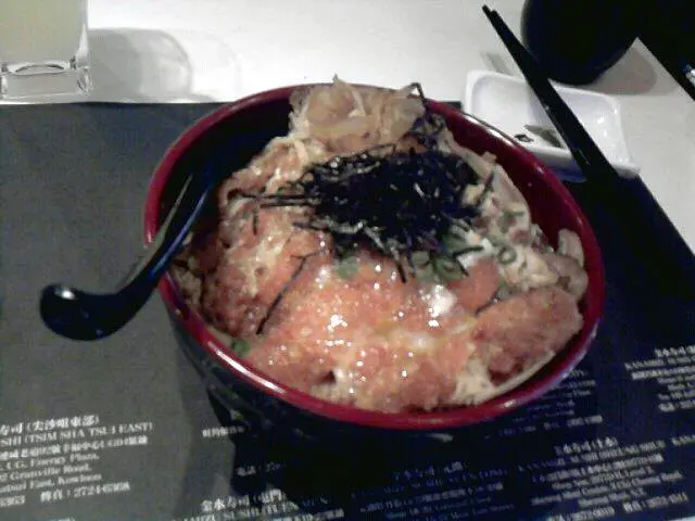 滑蛋豬扒飯