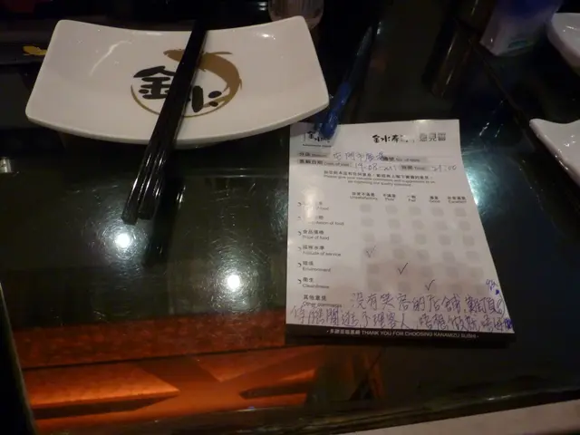 沒有枱墊用的日本食肆。