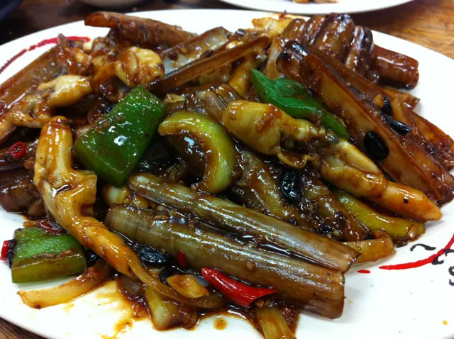 豉椒炒聖子 - 好香, 好彈牙
