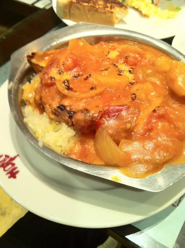 焗豬扒飯