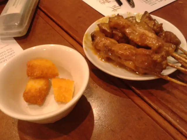 芝士條 & 串燒(豬,雞&牛)