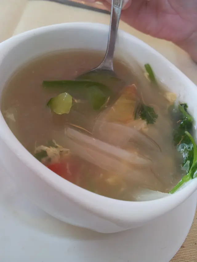 正太太叫的馬介休湯,清甜得來帶點咸魚香,好喝兼有住家FEEL。