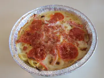 辣肉腸, 火腿, 煙肉意粉