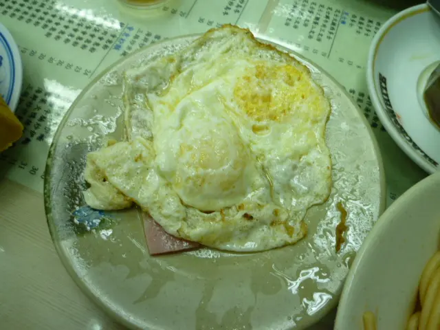 火腿煎蛋