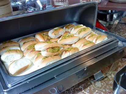 迷你芥末熱狗正呀!