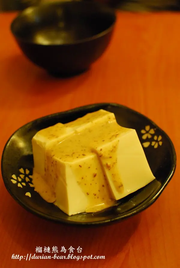 芝麻冷豆腐