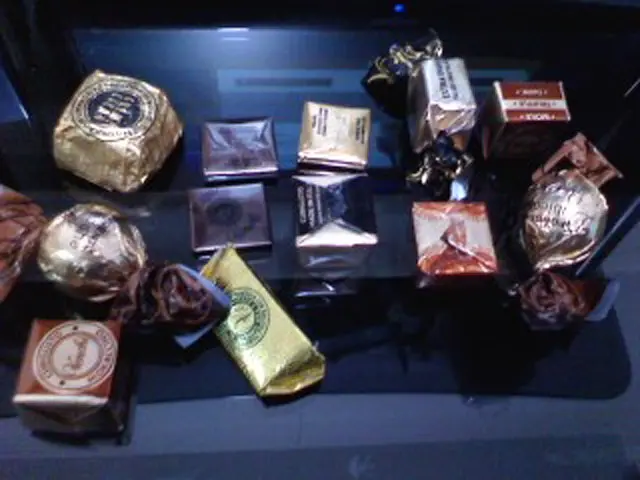 各款包裝紙的巧克力