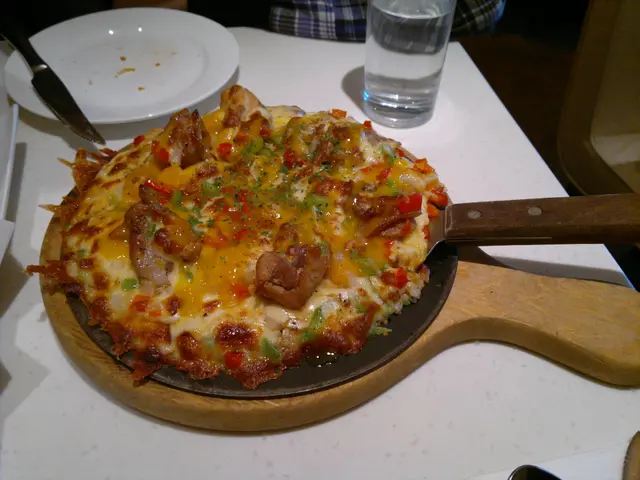 芒果黑椒雞肉米pizza