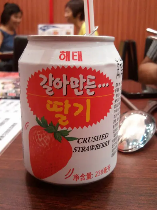 韓國入口果汁~正!