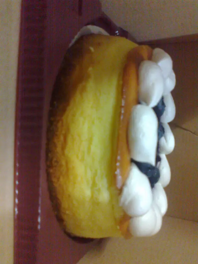 藍莓芝士蛋糕另一圖