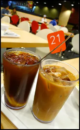 凍檸茶 + 凍奶茶