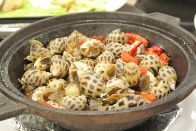 辣酒煮花螺