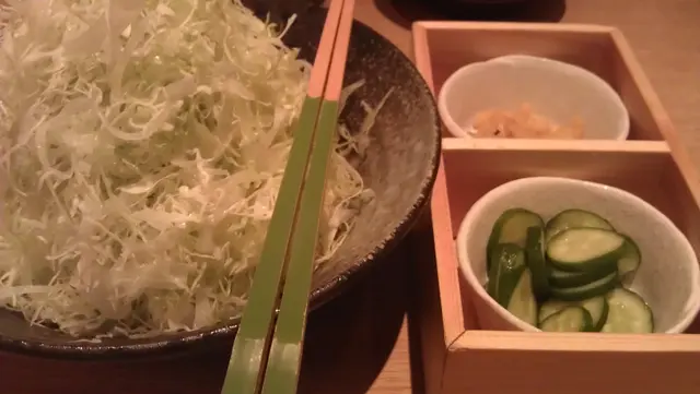 椰菜與漬物