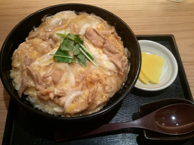 滑蛋雞肉丼