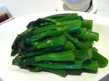 薑汁炒芥蘭. OK!