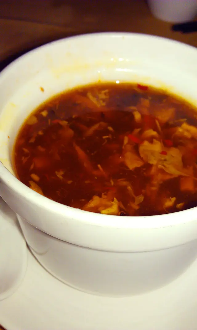 普通不過的酸辣湯