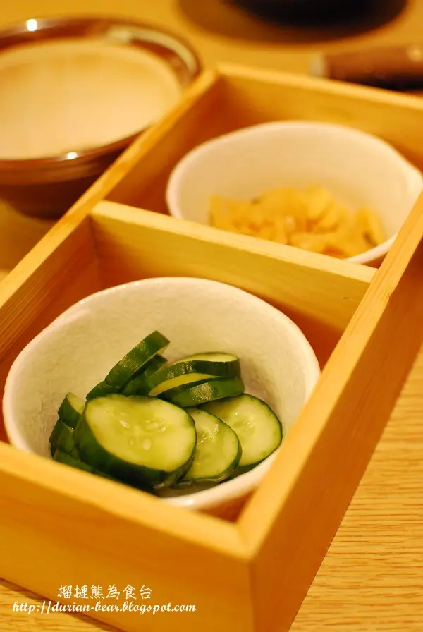 漬物:青瓜及蘿蔔