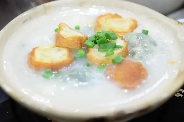 米湯菠菜餃