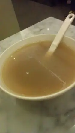 君子之交菜干汤-淡如水!