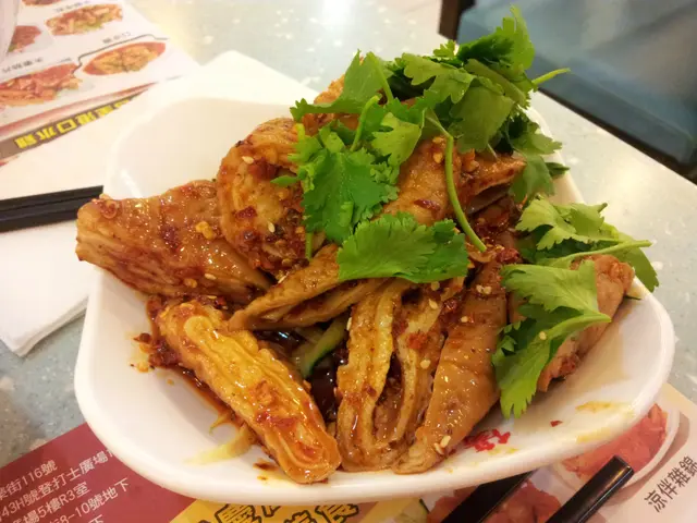 麻辣豬腸(中辣)