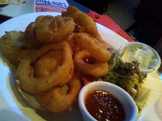 炸洋葱圈, 個脆漿好硬!!