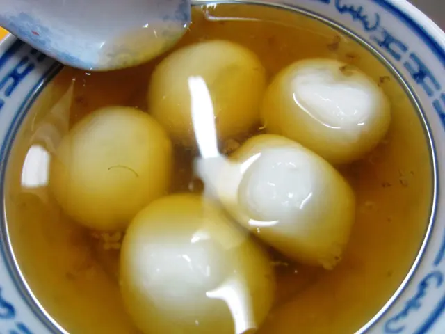 薑汁湯丸，好薑