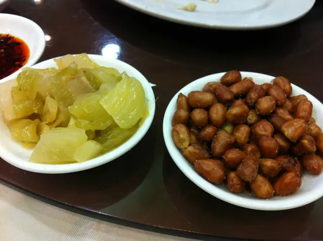 最喜愛的咸菜花生