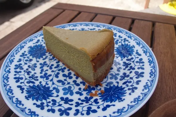 差 只有芝士味的綠茶芝士蛋糕