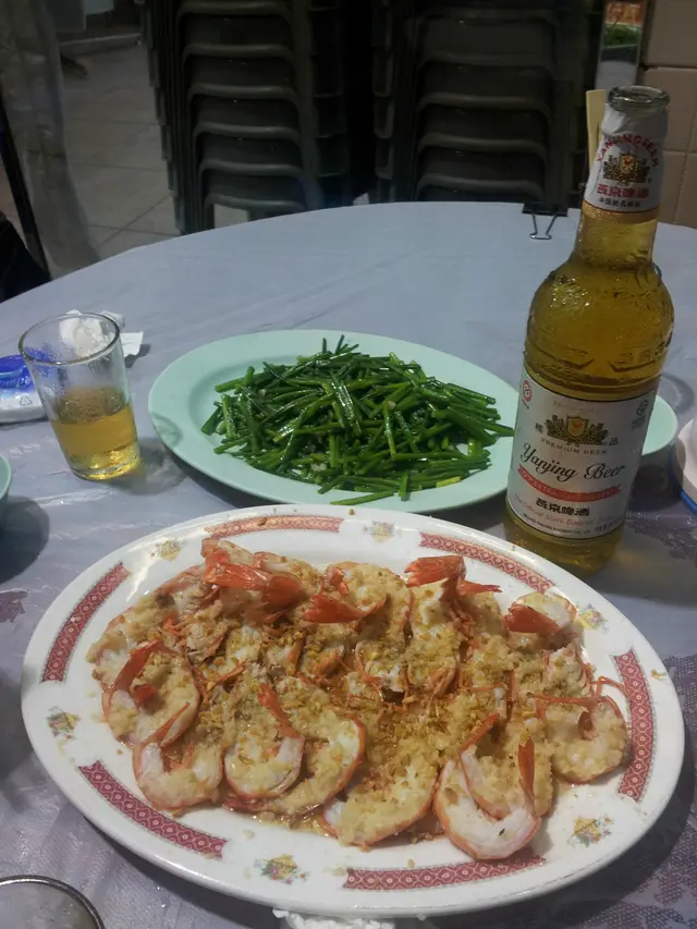 蒜蓉炒久王
