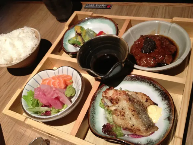 銀雪魚定食一部份