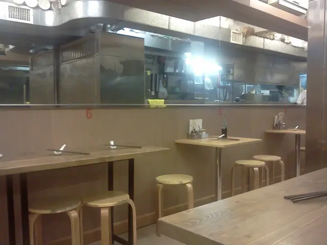 五點八，場面冷清