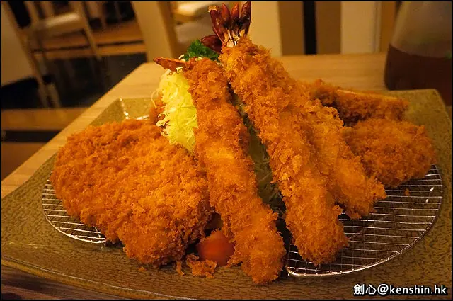本店特上吉列定食（供三位用）