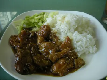烧汁猪扒饭