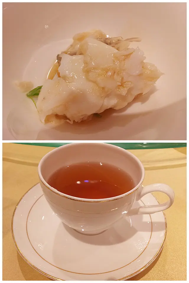 清蒸原條大海星斑&普洱茶