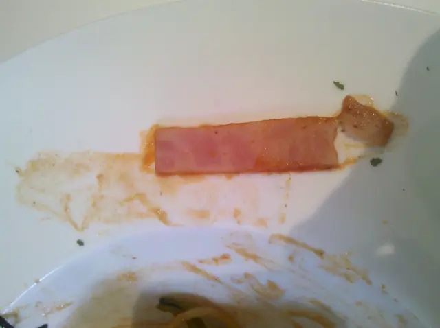 choice of meat but a shadow of meat