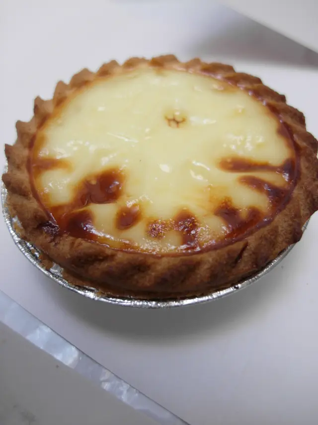 撻底香脆，奶味濃郁