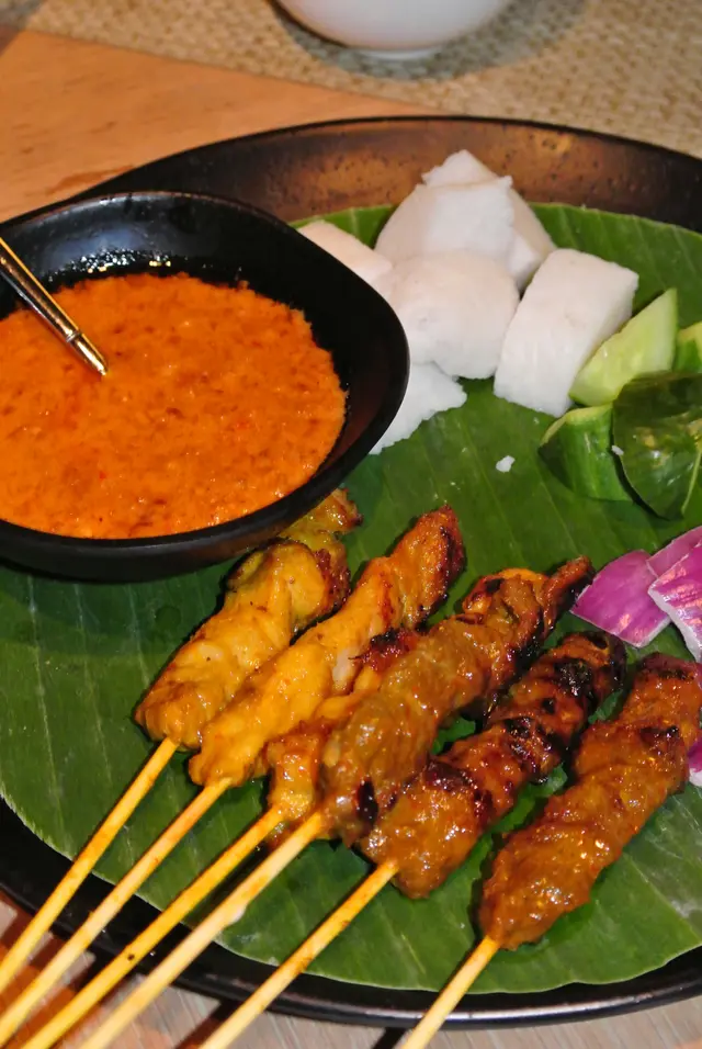 沙嗲雞肉/牛肉串燒